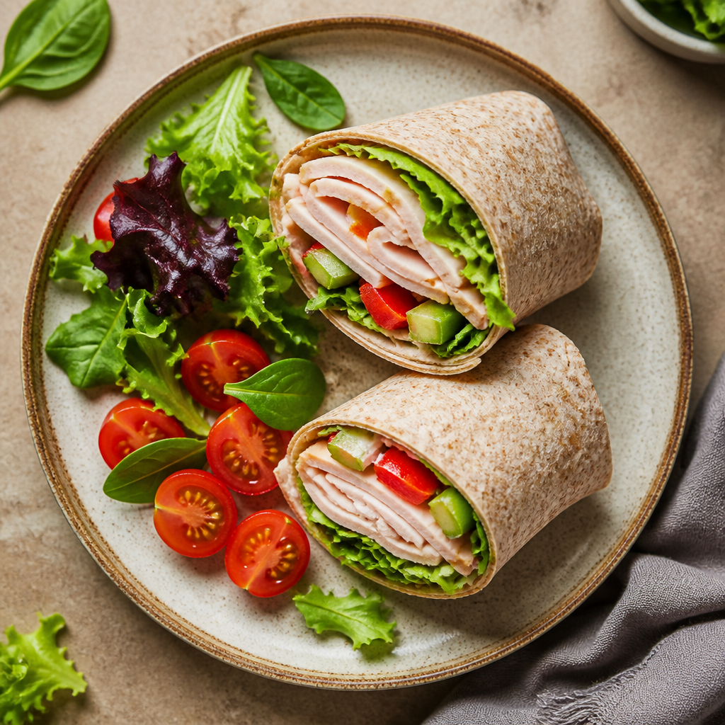 Wrap integral de pavo