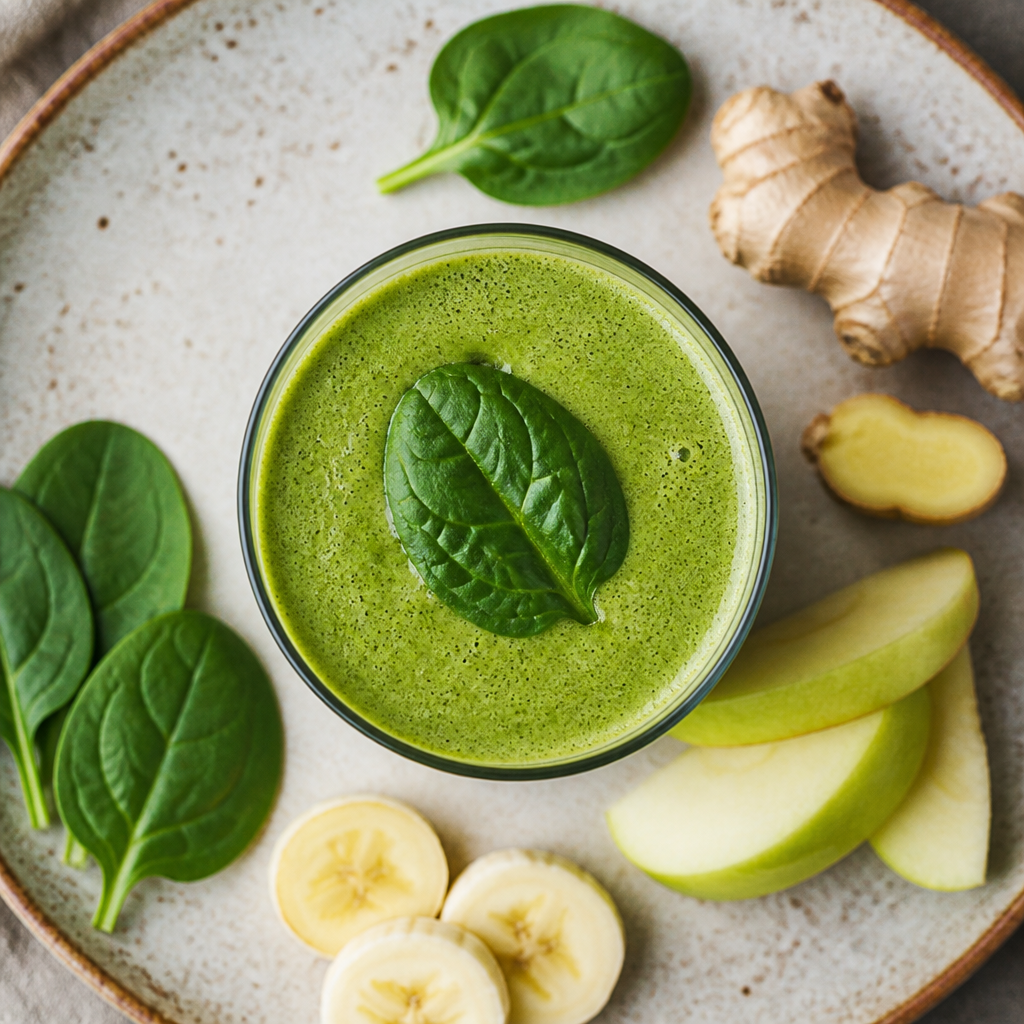 Smoothie verde energizante
